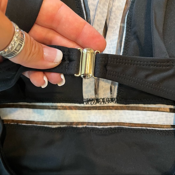 Women’s SZ M SHEIN BNWT Black w/leopard print One Piece Swimsuit - Picture 15 of 17